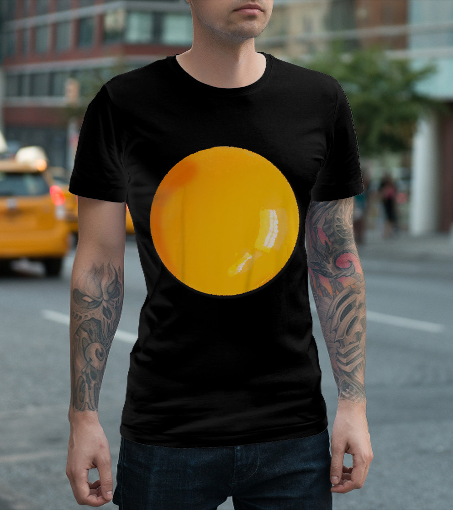 Kids Fried Egg Sunny Breakfast Egg Yolk T-Shirt