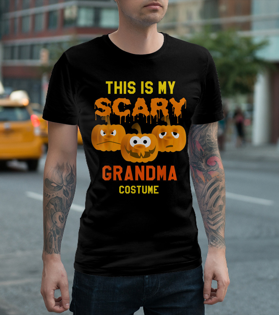 This Is My Scary Grandma Costume T-Shirt