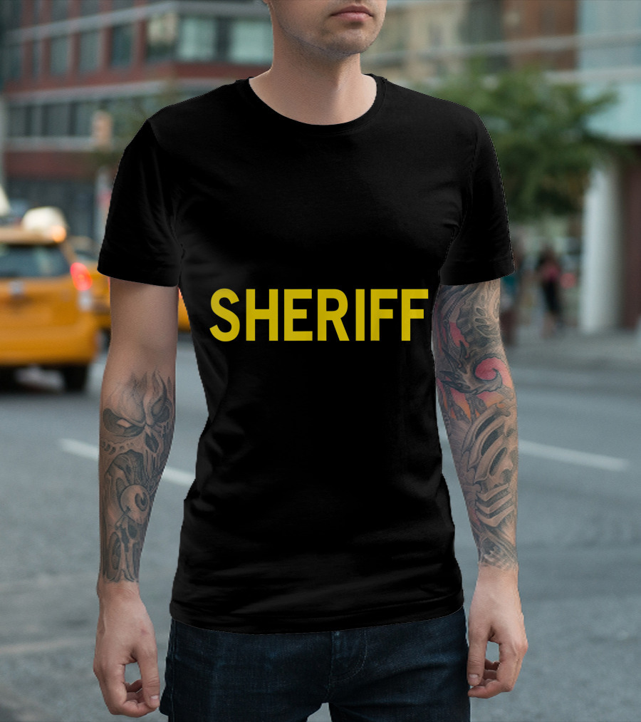 Sheriff Law Enforcement Officer Sheriff T-Shirt
