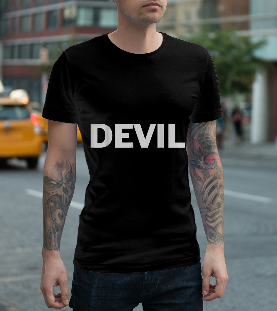 DEMON SATAN LETHARGIC RELAXED T-Shirt