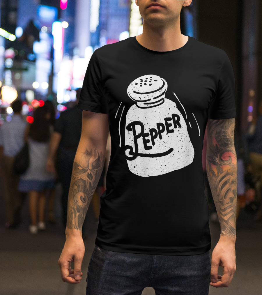 Pepper Shaker Salt And Pepper Shaker T-Shirt