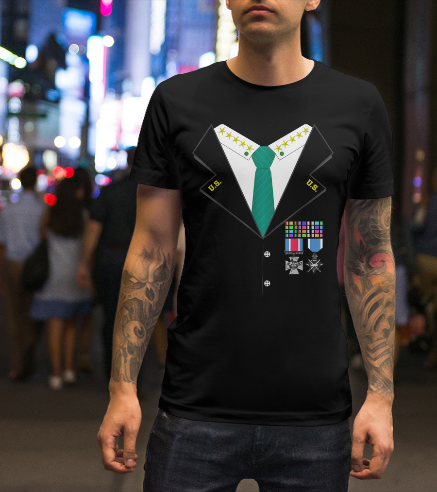 U.S. Military 5 Star General Medal Decorations T-Shirt