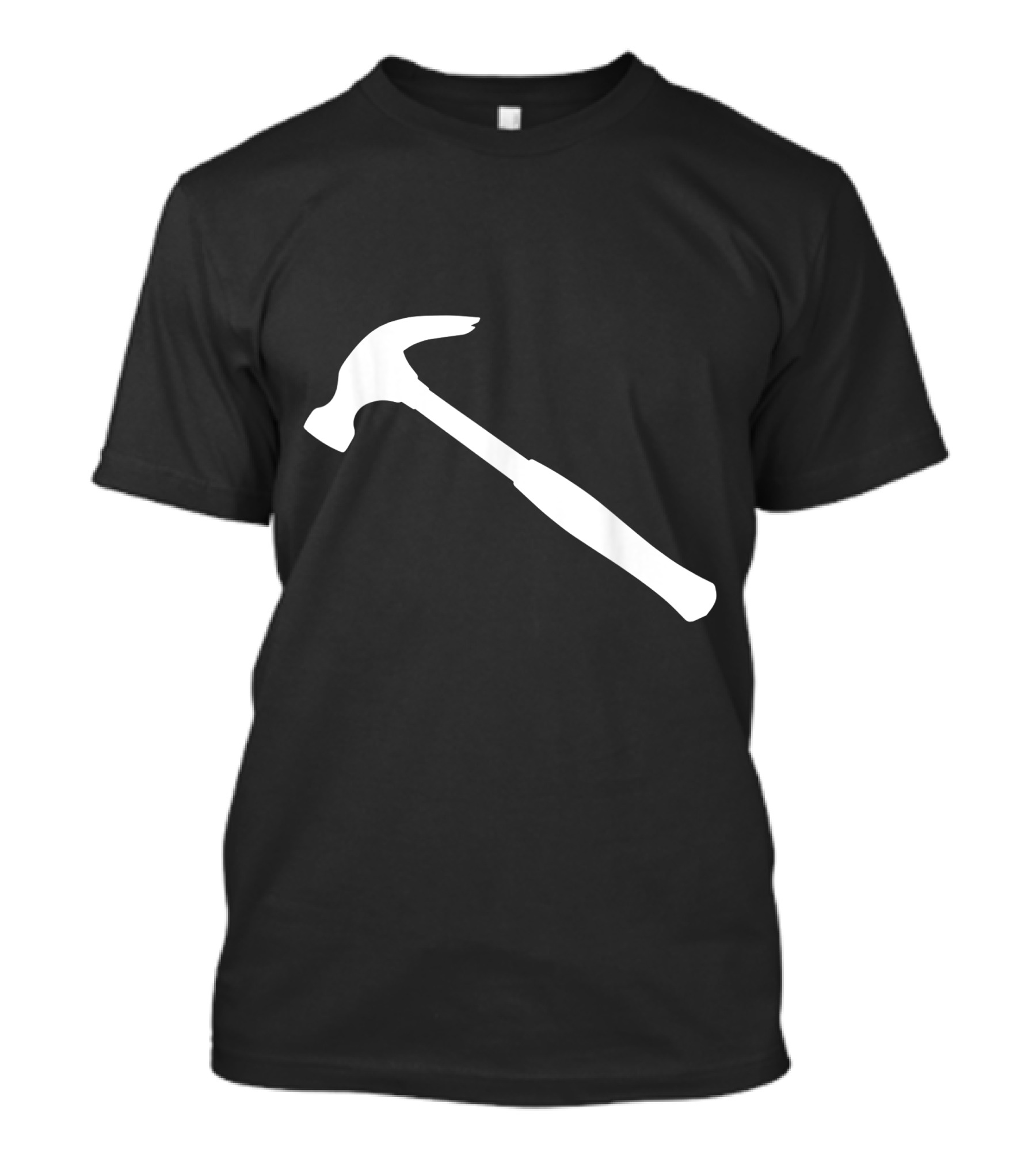 Funny Hammer Carpenter Halloween Costume Silent T-Shirt