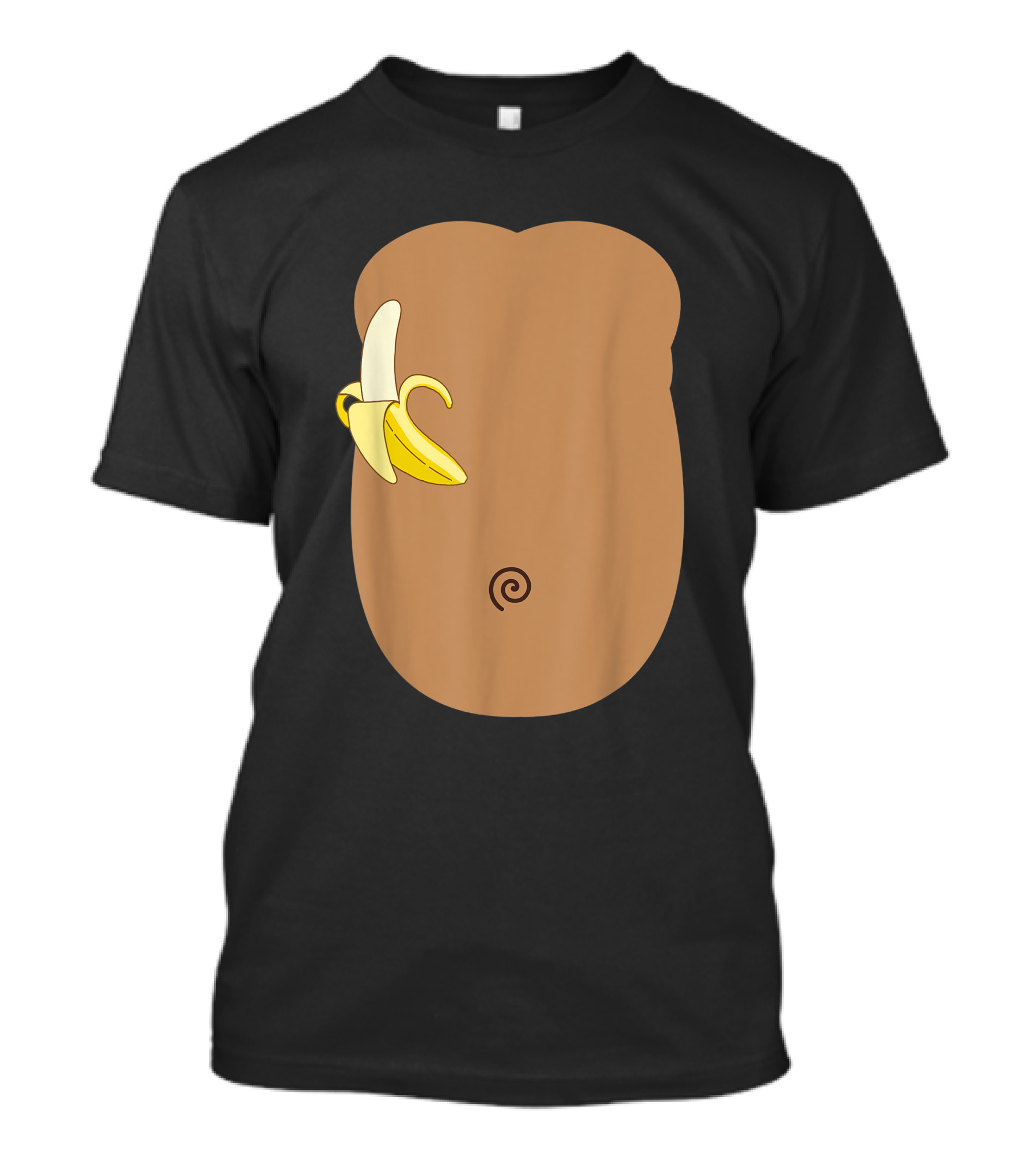 Monkey Banana Costume Halloween Party T-Shirt