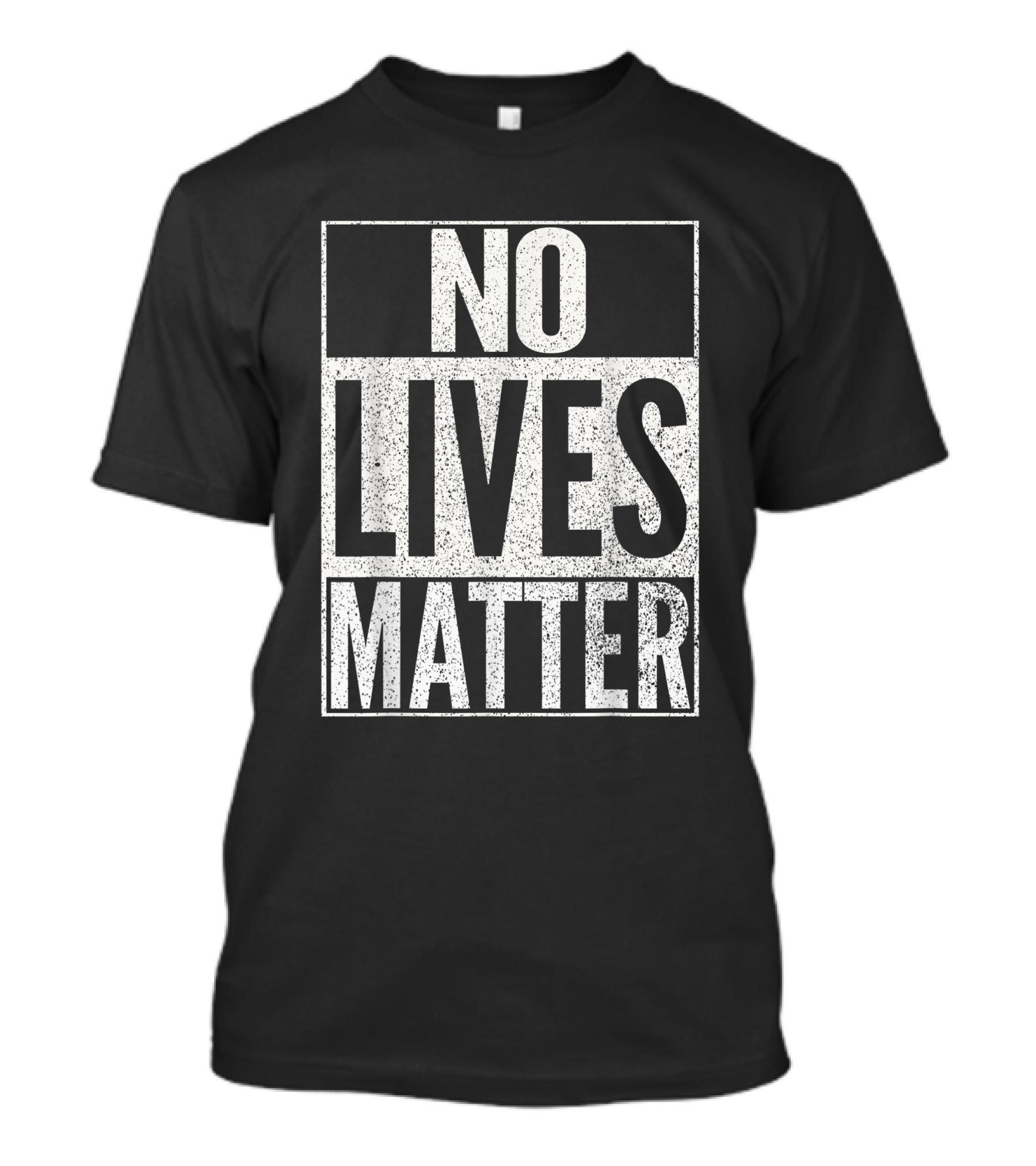 No Lives Matter Funny Halloween Costume Nihilist Vintage T-Shirt
