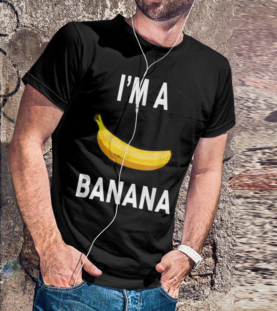 I'm A Banana Halloween Food Costume I'm A Banana T-Shirt