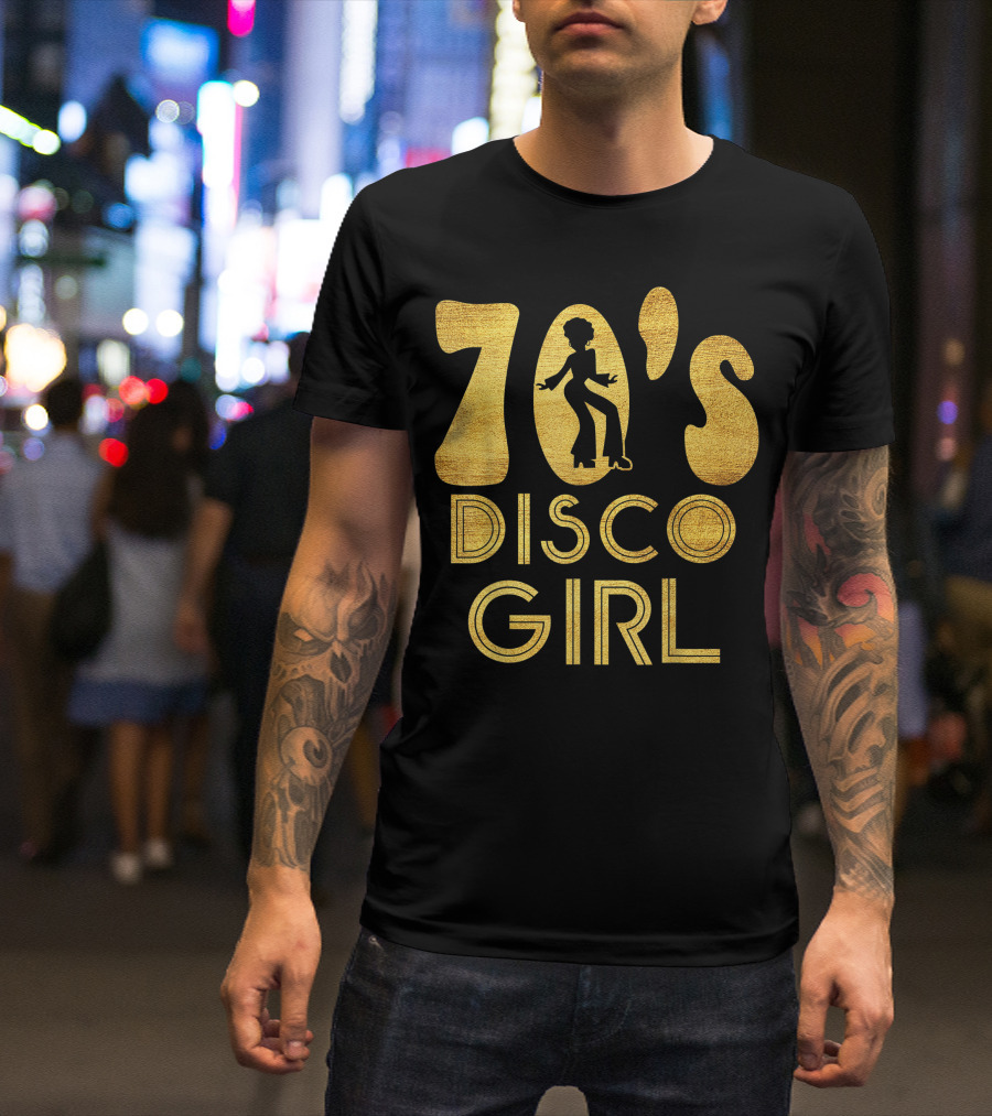 70's Disco Girl Seventies Dance T-Shirt