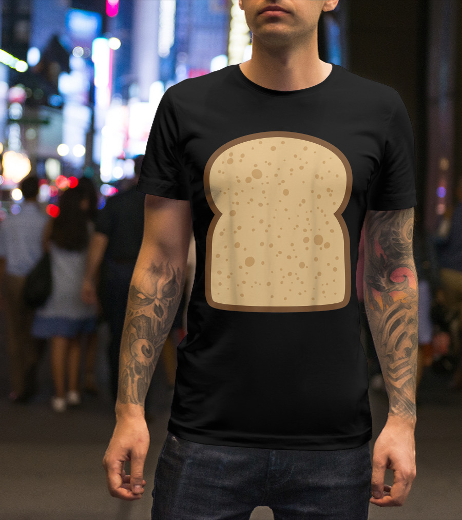 Sliced Bread Toast Matching DIY Toast Bread Slice T-Shirt