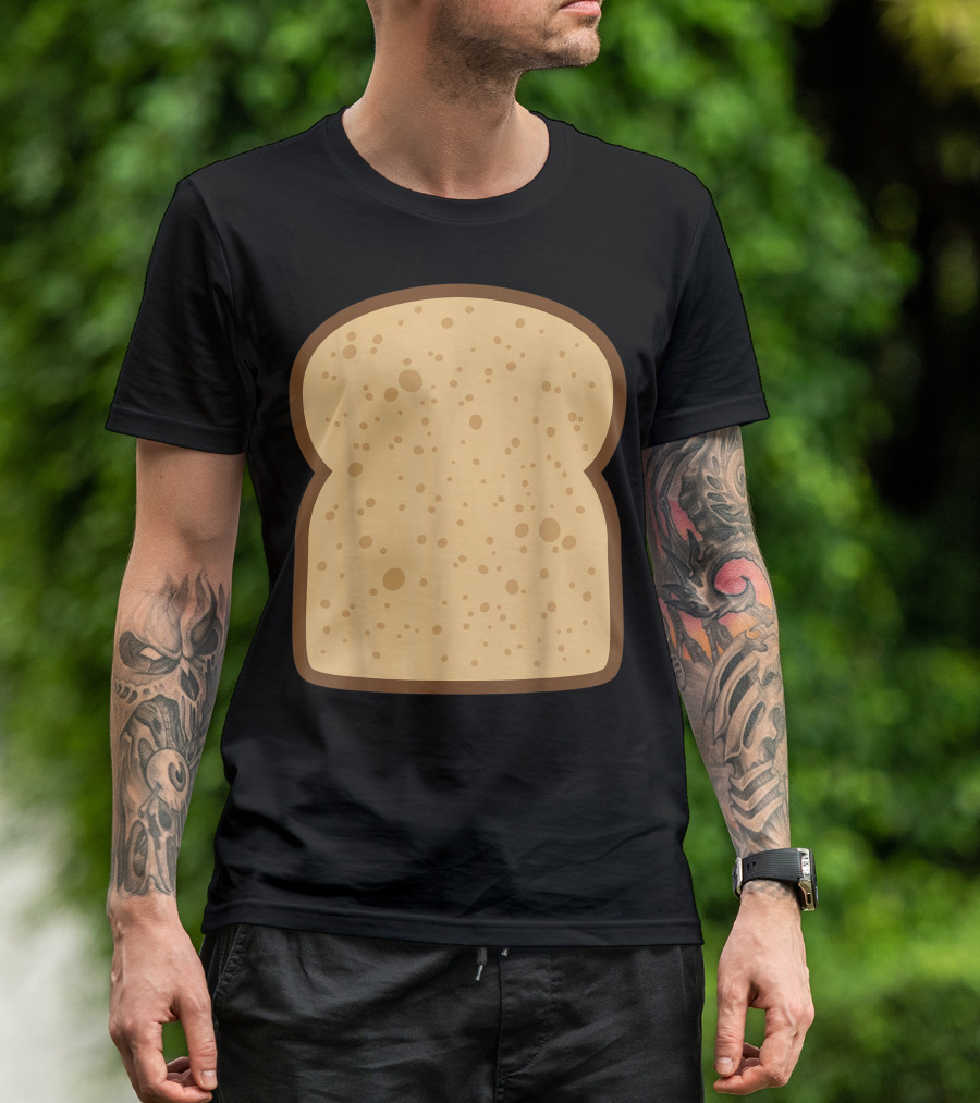 Sliced Bread Toast Matching DIY Toast Bread Slice T-Shirt