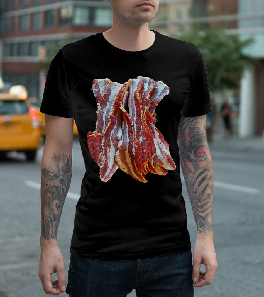 Bacon Last Minute Crispy Strips Feast T-Shirt