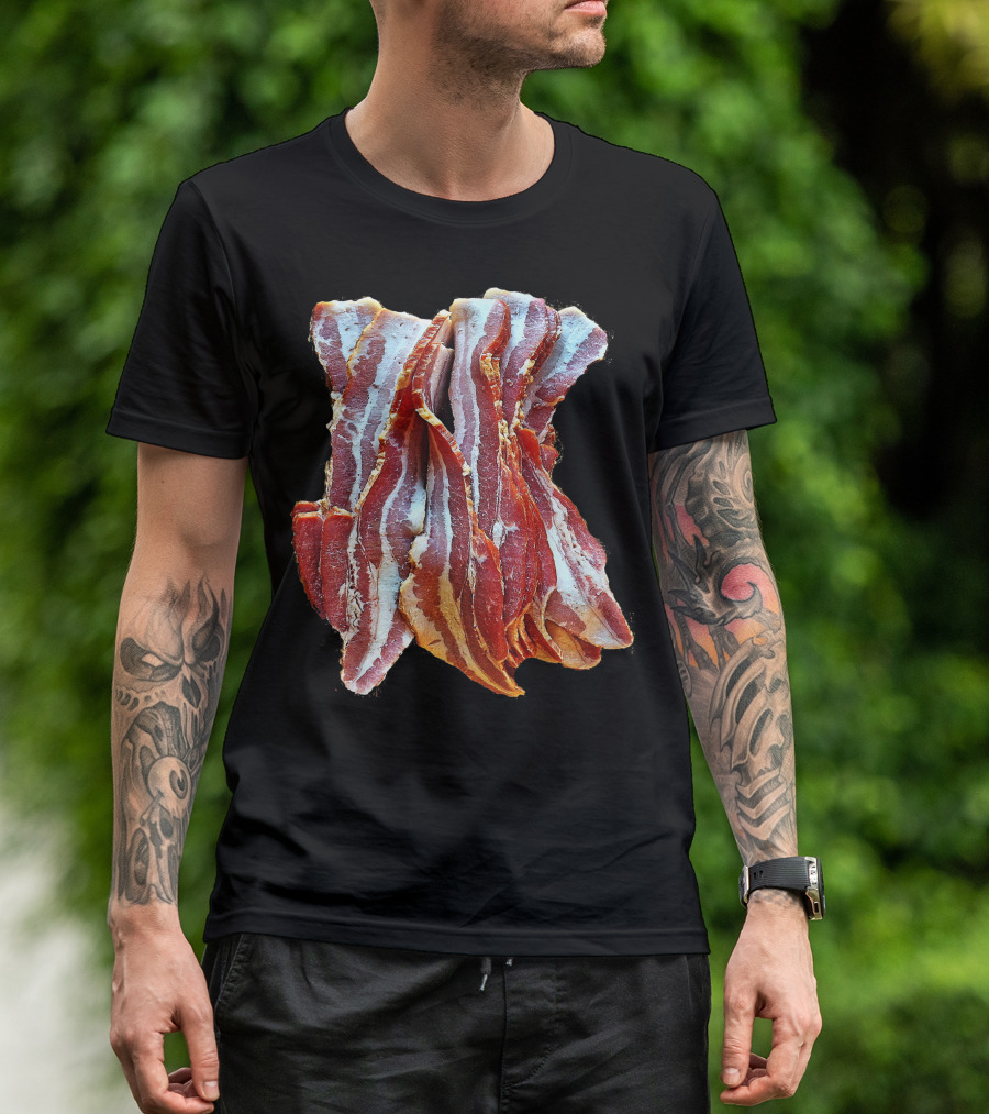 Bacon Last Minute Crispy Strips Feast T-Shirt