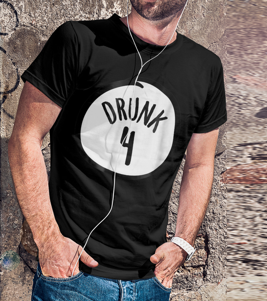 Drunk 4 Funny Group Halloween Party Costume T-Shirt