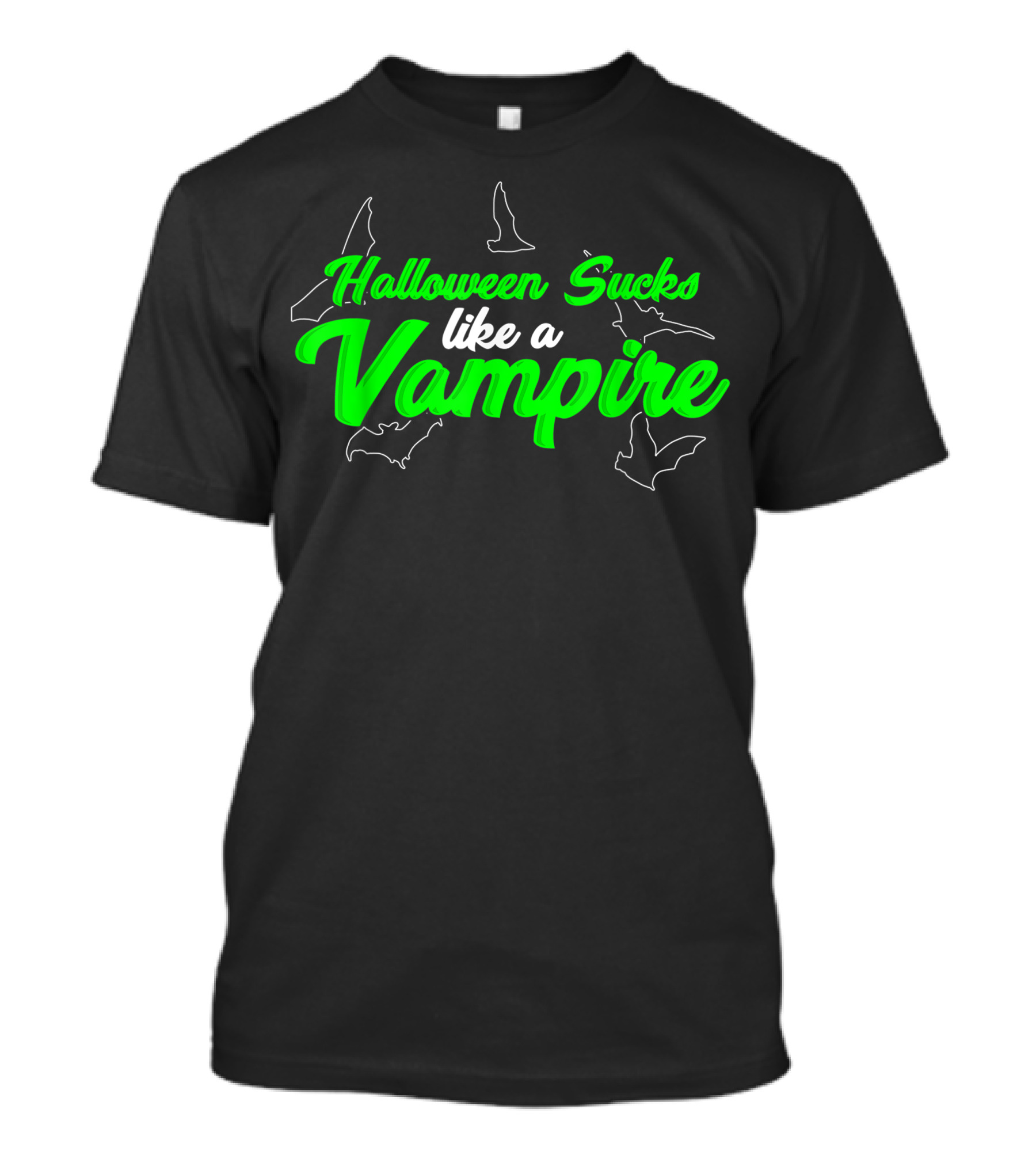 Halloween Sucks Like A Vampire With Bats T-Shirt