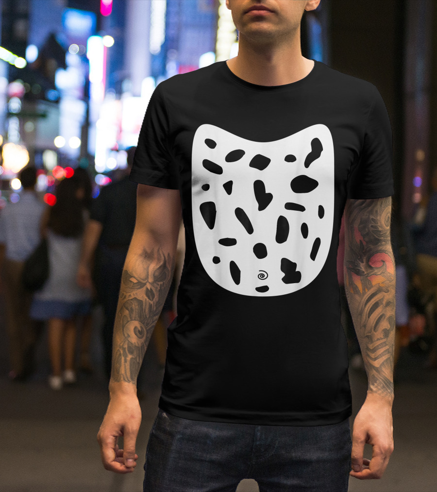 Dalmatian Belly Halloween Costume Animal T-Shirt