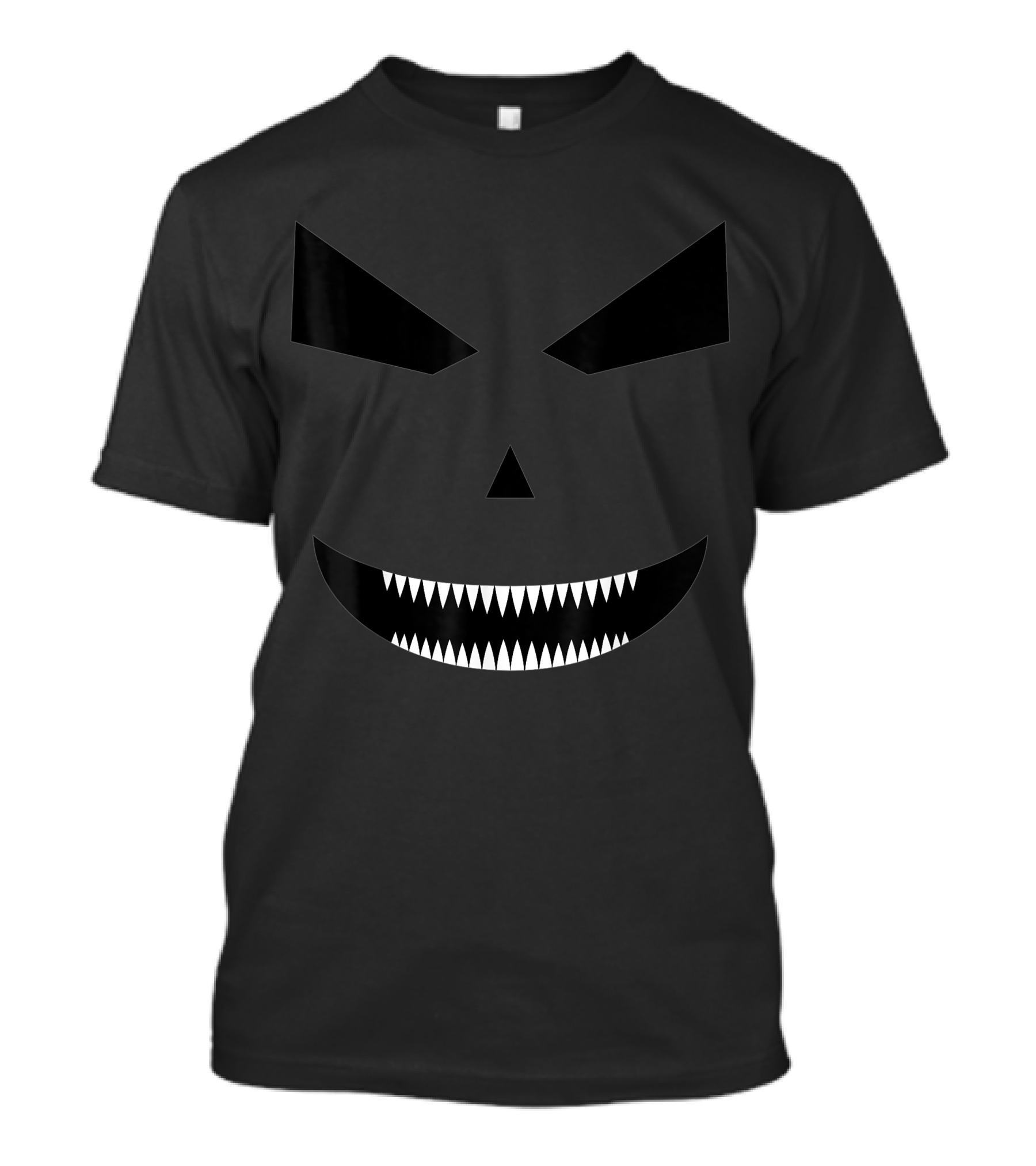 Scary Terrifying Smiley Jack O Lantern Halloween Costume T-Shirt