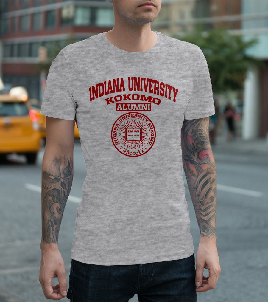 Indiana University Kokomo Alumni Seal Logo MDCCCXX T-Shirt
