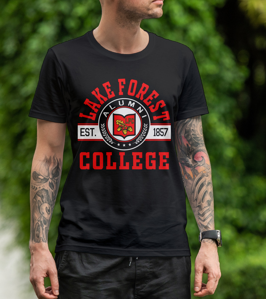 Lake Forest College Alumni Est. 1857 LFC T-Shirt