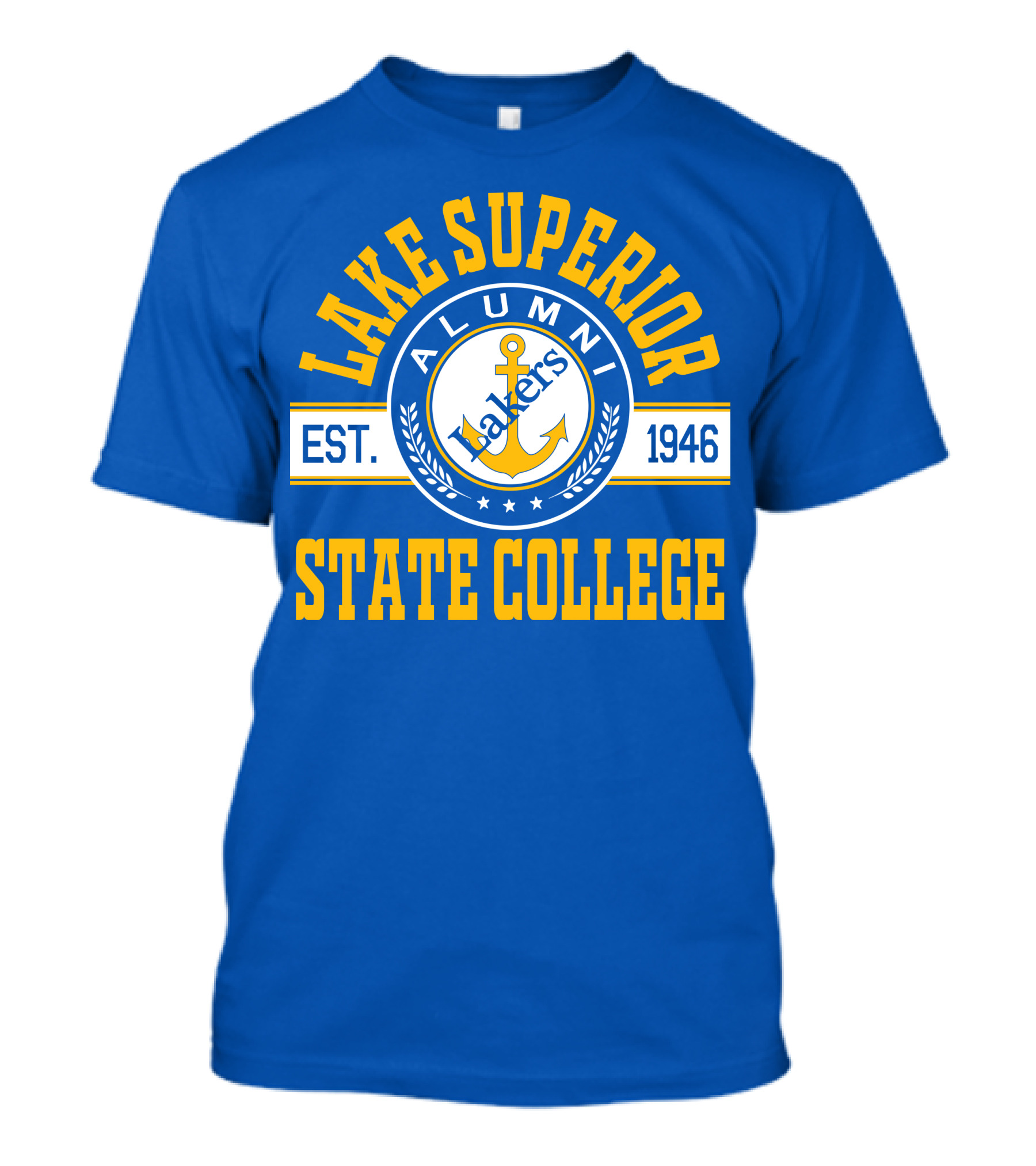 Lake Superior State College Alumni Lakers Est. 1946 T-Shirt