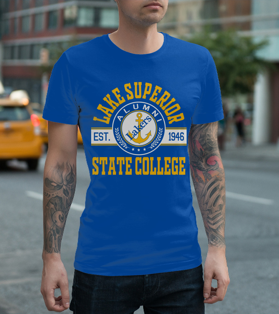 Lake Superior State College Alumni Lakers Est. 1946 T-Shirt