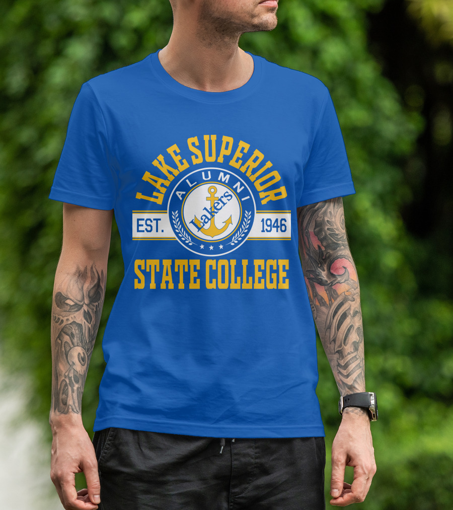 Lake Superior State College Alumni Lakers Est. 1946 T-Shirt