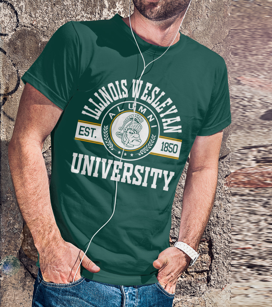 Illinois Wesleyan University Alumni Est. 1850 T-Shirt