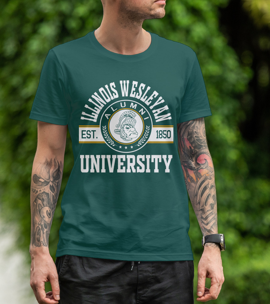 Illinois Wesleyan University Alumni Est. 1850 T-Shirt