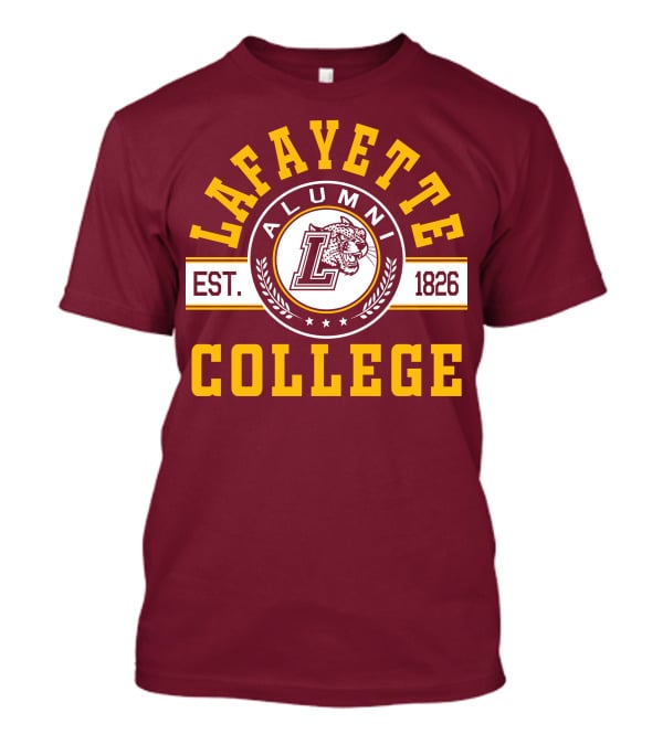 Lafayette College Alumni Est. 1826 Leopard T-Shirt