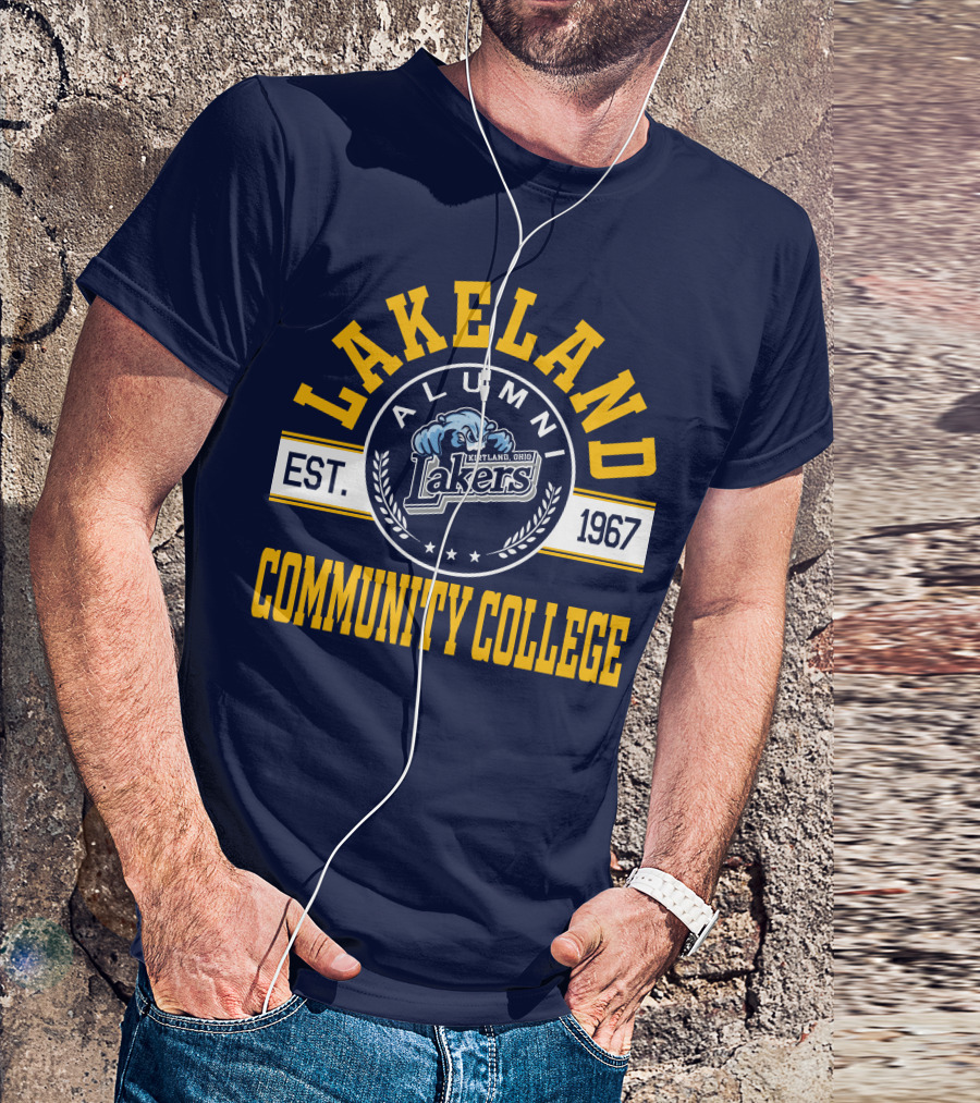 Lakeland Community College Alumni Lakers Kirtland Ohio Est. 1967 T-Shirt