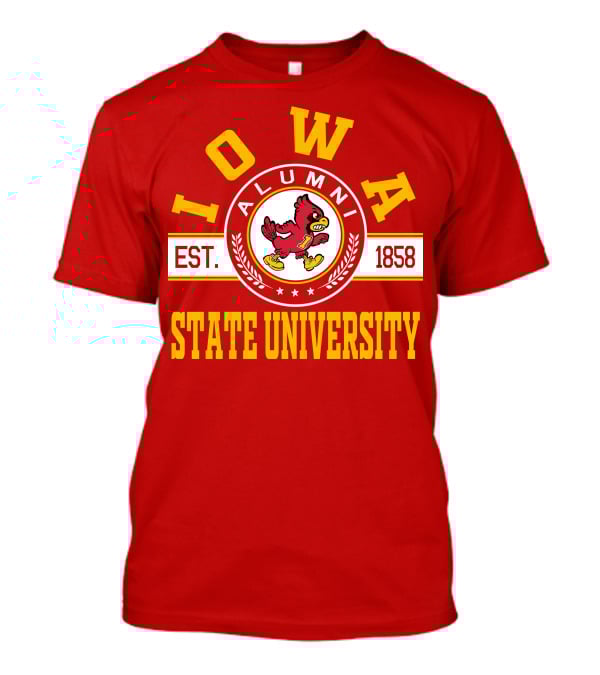 Iowa State University Alumni Est. 1858 T-Shirt