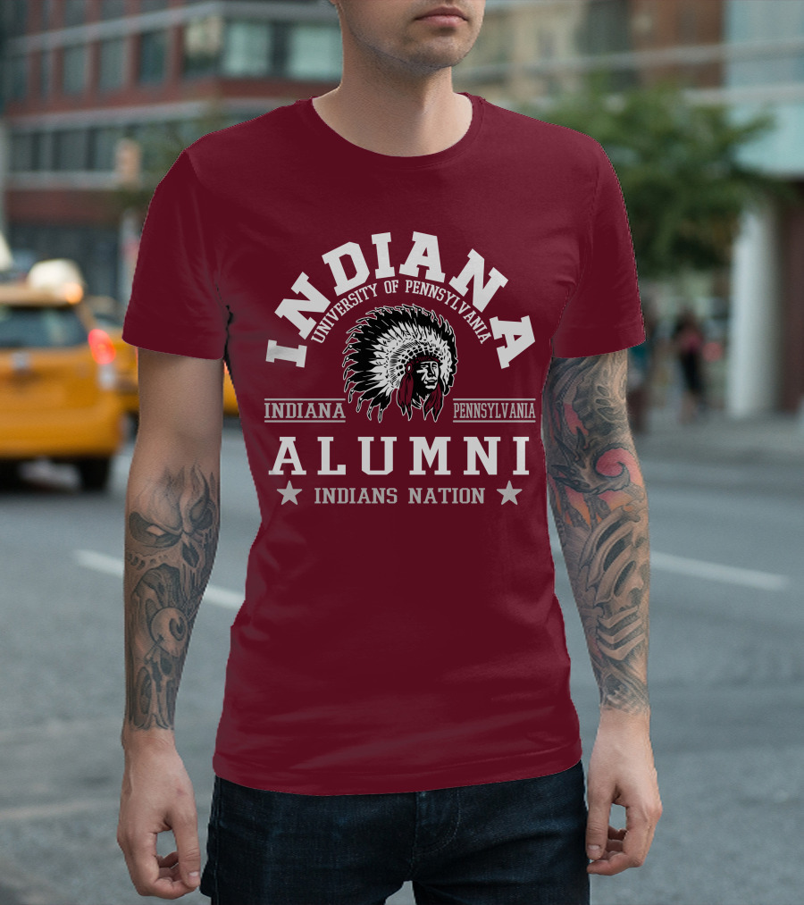 Indiana University of Pennsylvania Alumni Indians Nation T-Shirt