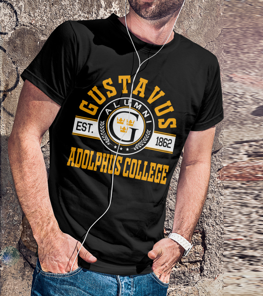 Gustavus Adolphus College Alumni Est. 1862 T-Shirt