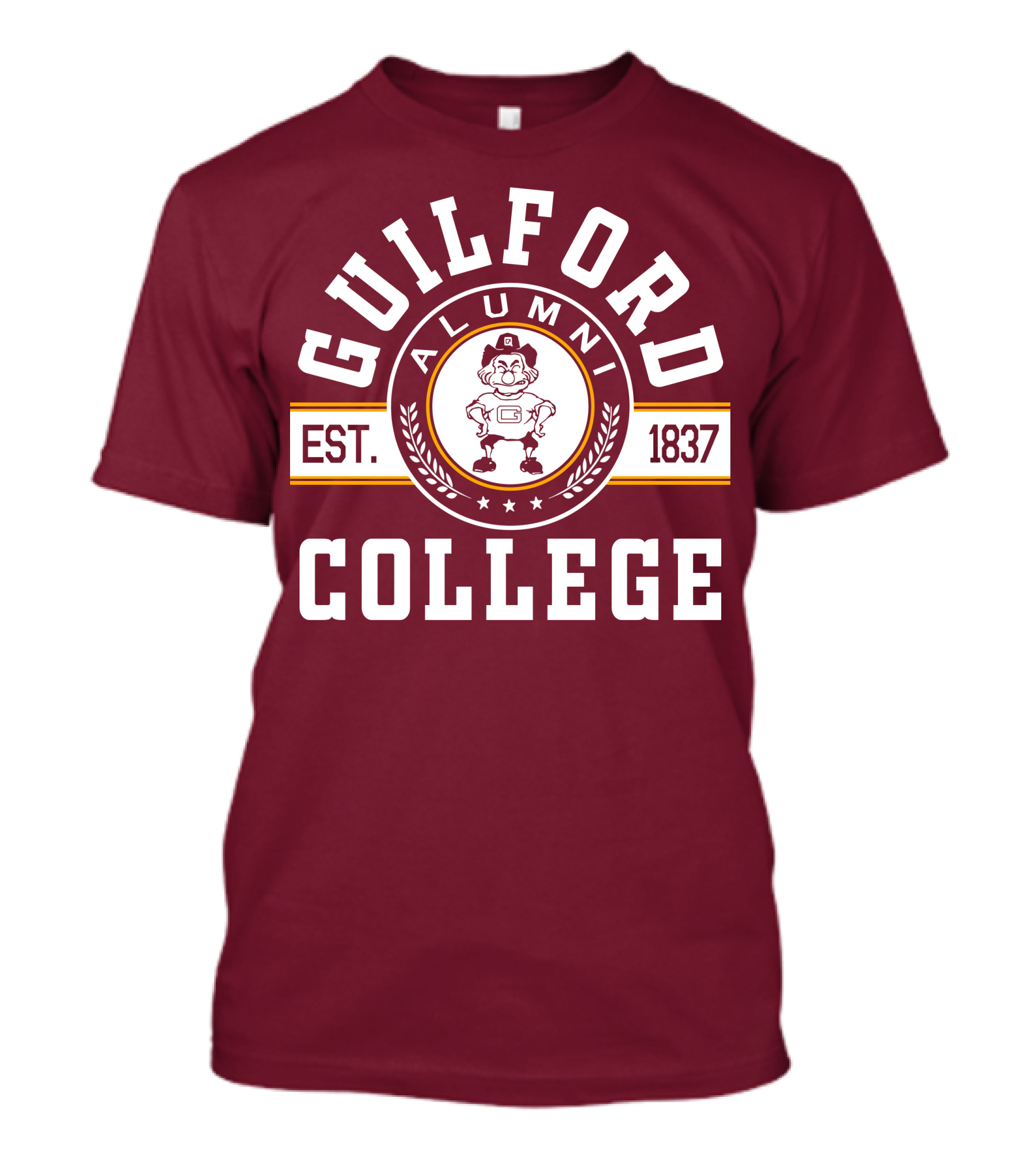 Guilford College Alumni Est. 1837 T-Shirt