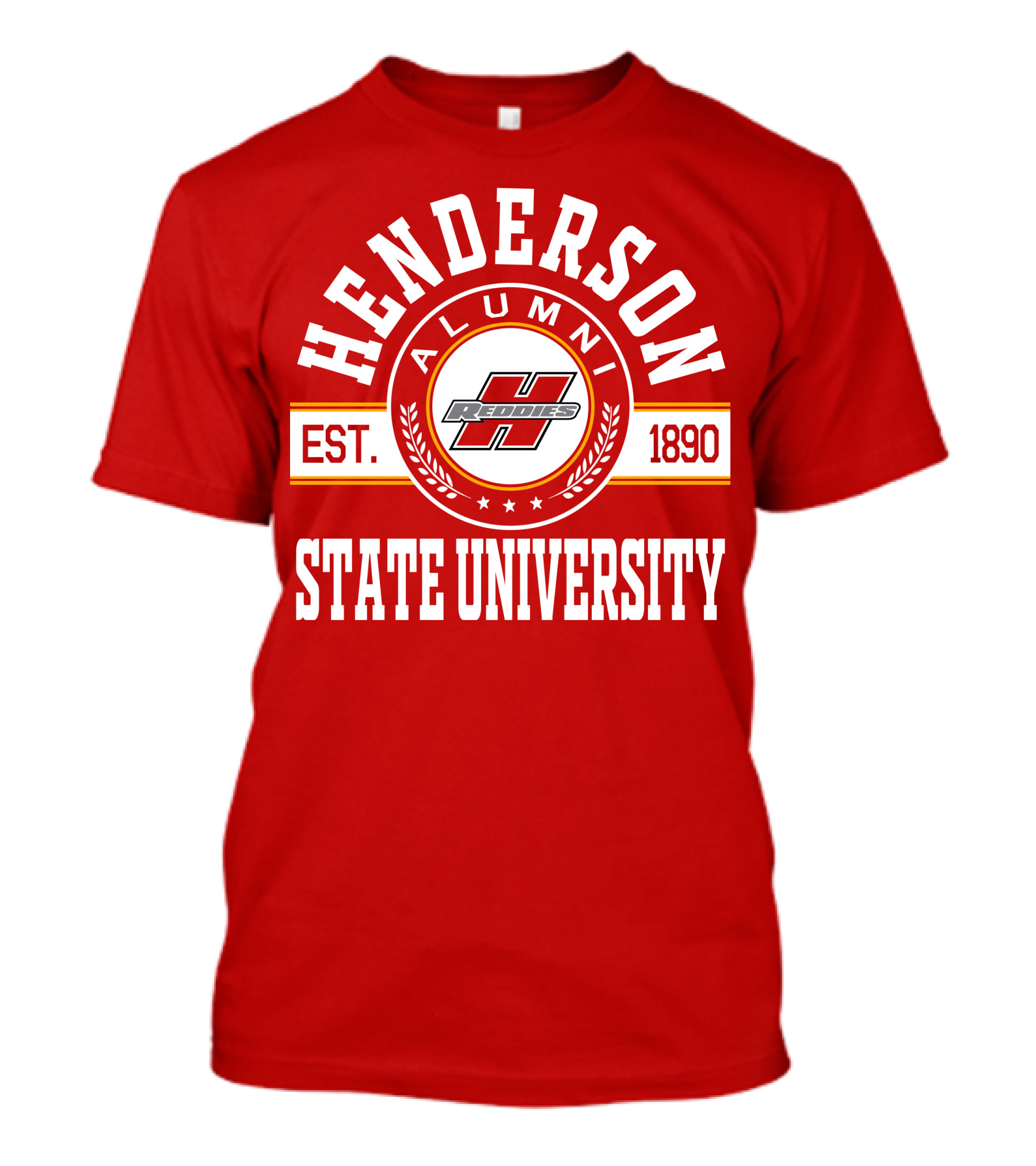 Henderson State University Alumni Reddies Est. 1890 T-Shirt