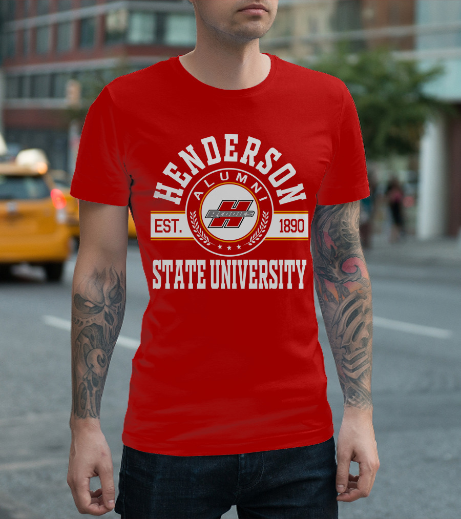 Henderson State University Alumni Reddies Est. 1890 T-Shirt