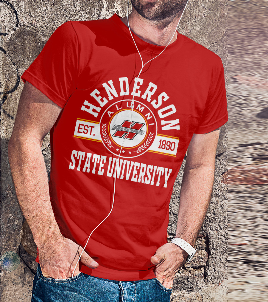 Henderson State University Alumni Reddies Est. 1890 T-Shirt