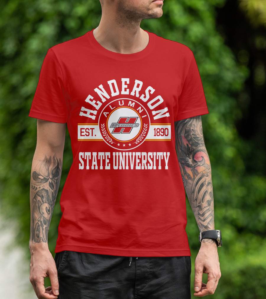 Henderson State University Alumni Reddies Est. 1890 T-Shirt