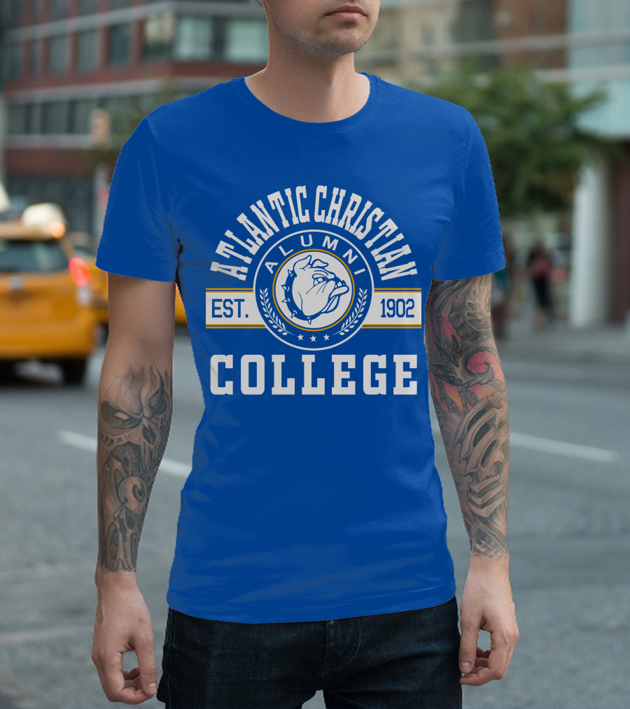 Atlantic Christian College Alumni Bulldog Est. 1902 T-Shirt