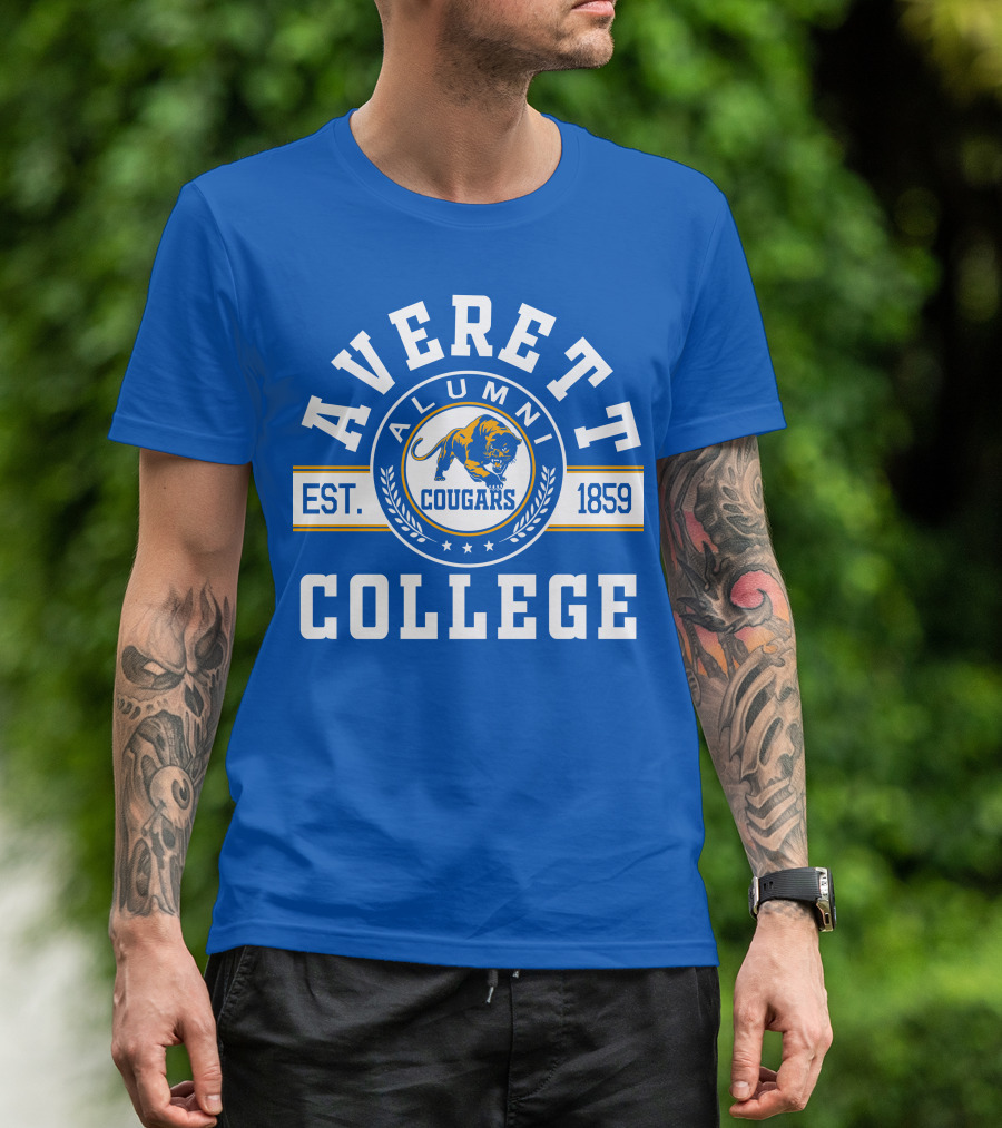 Averett College Alumni Cougars Est. 1859 T-Shirt