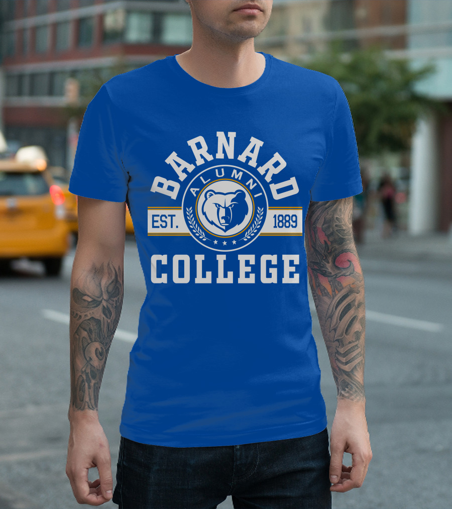 Barnard College Alumni Est. 1889 Bear T-Shirt