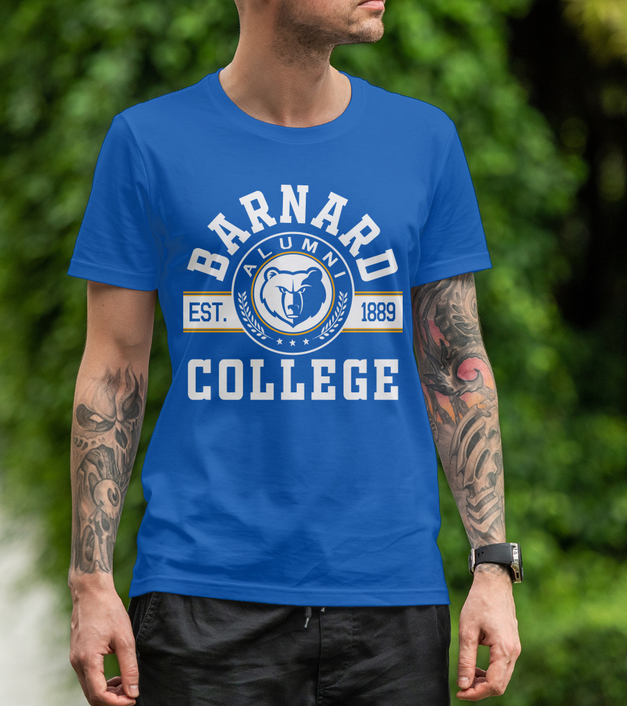 Barnard College Alumni Est. 1889 Bear T-Shirt