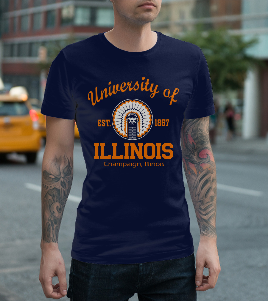 University of Illinois Est. 1867 Champaign Illinois T-Shirt