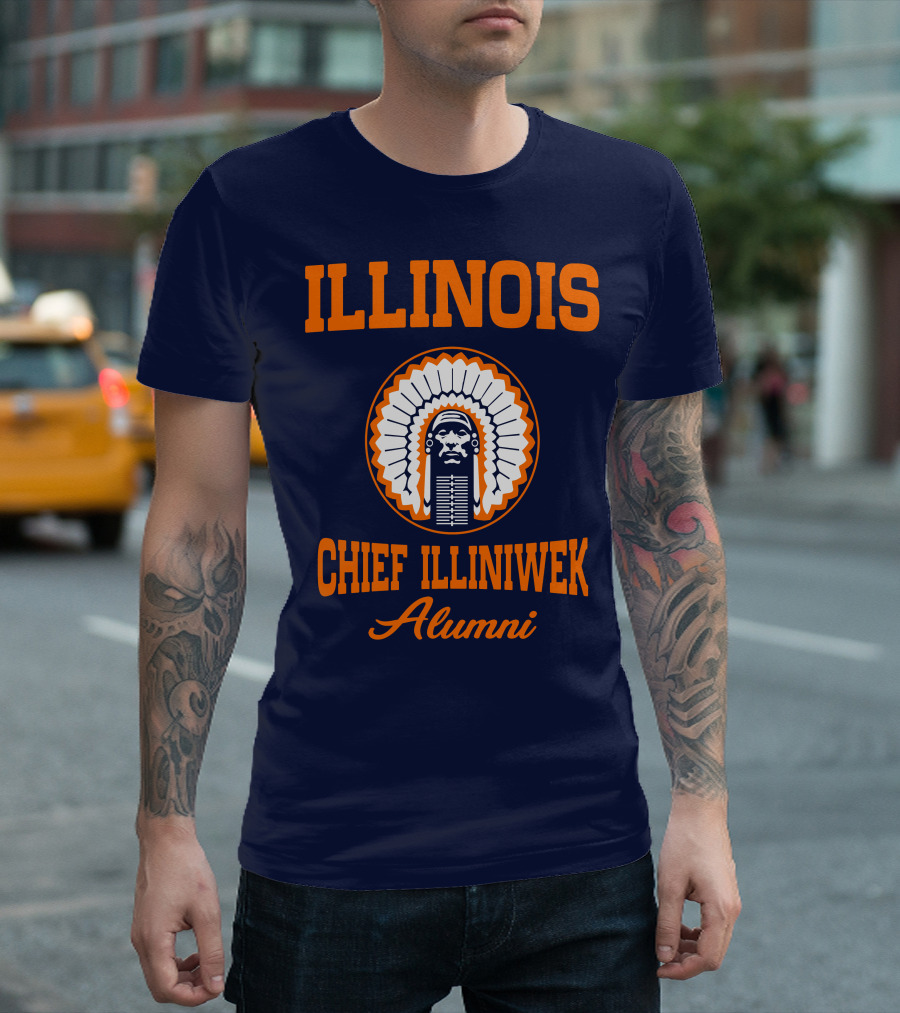 Illinois Chief Illiniwek Alumni T-Shirt