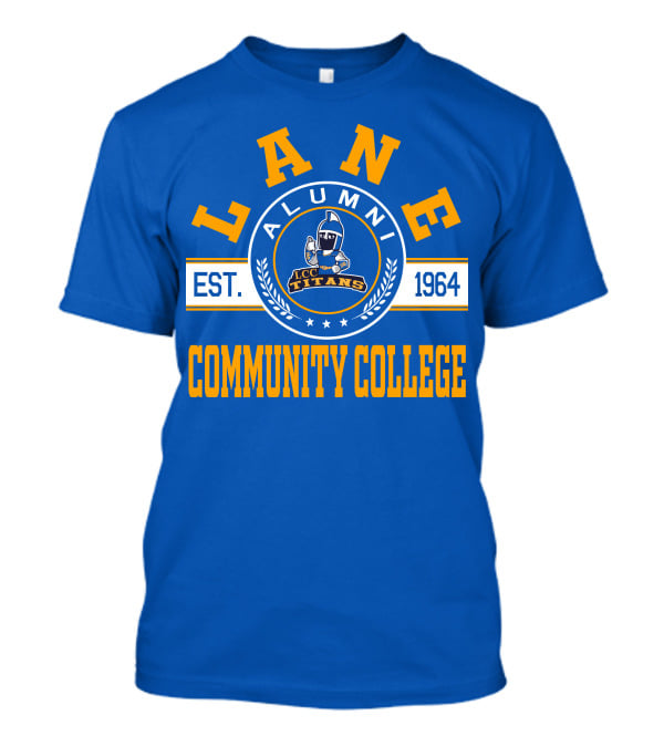 Lane Community College Alumni EST 1964 LCC Titans T-Shirt
