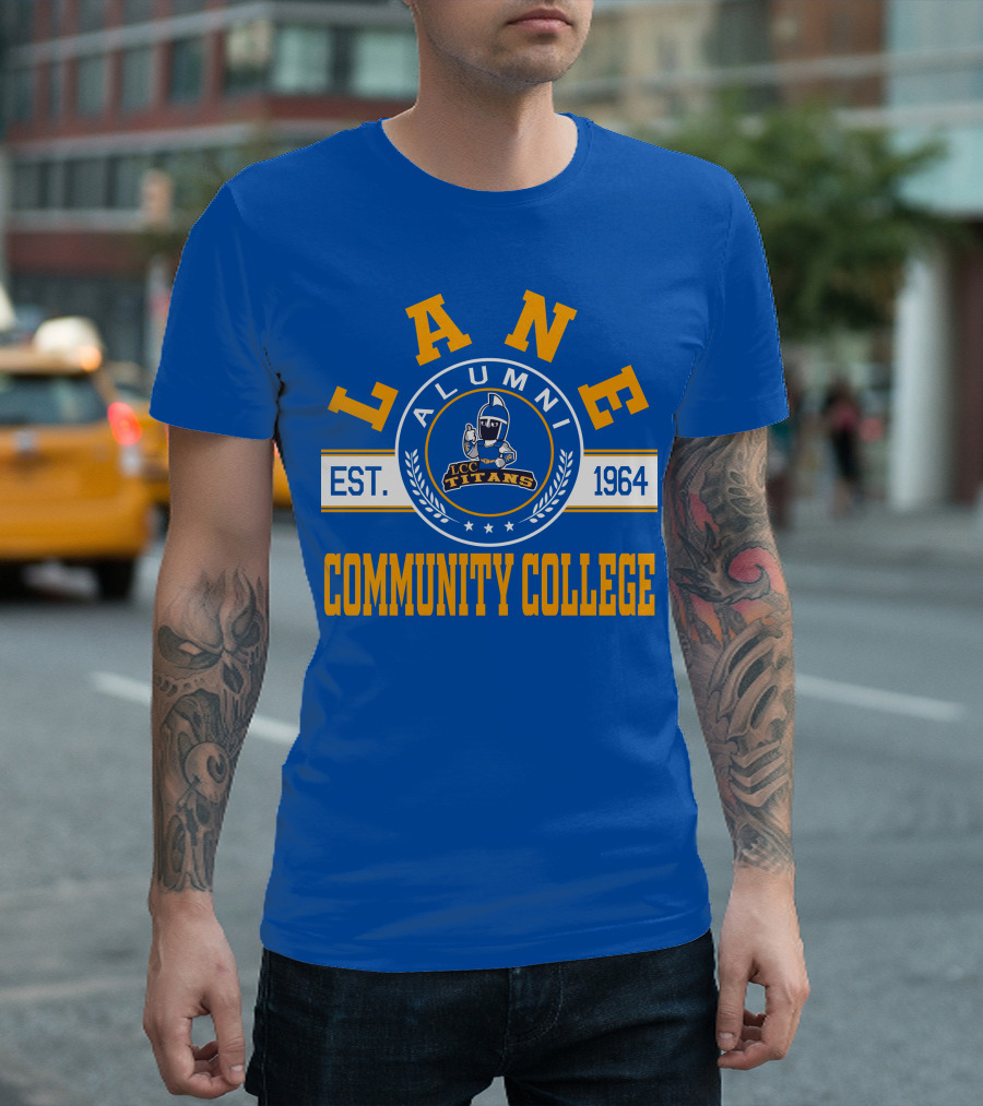 Lane Community College Alumni EST 1964 LCC Titans T-Shirt