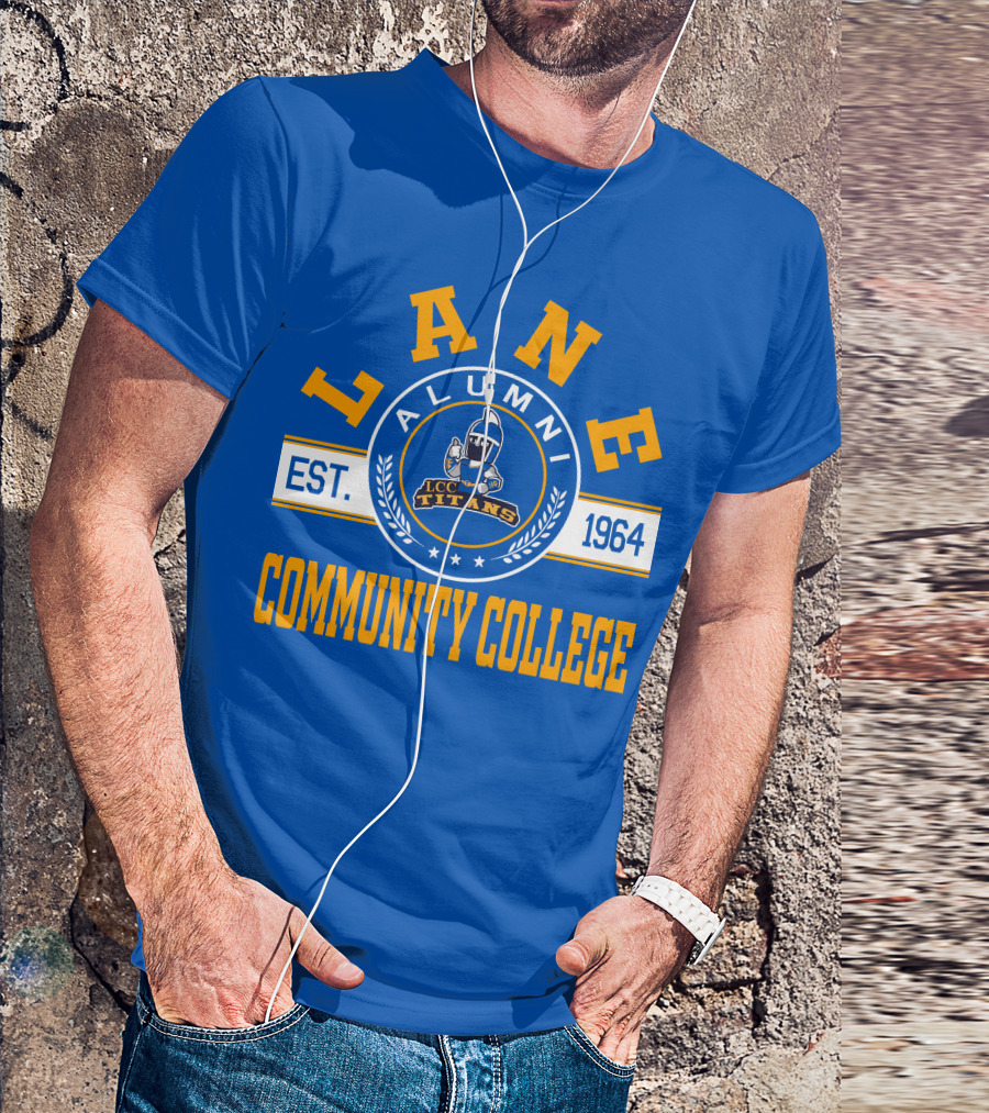 Lane Community College Alumni EST 1964 LCC Titans T-Shirt