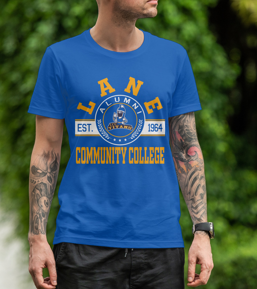 Lane Community College Alumni EST 1964 LCC Titans T-Shirt