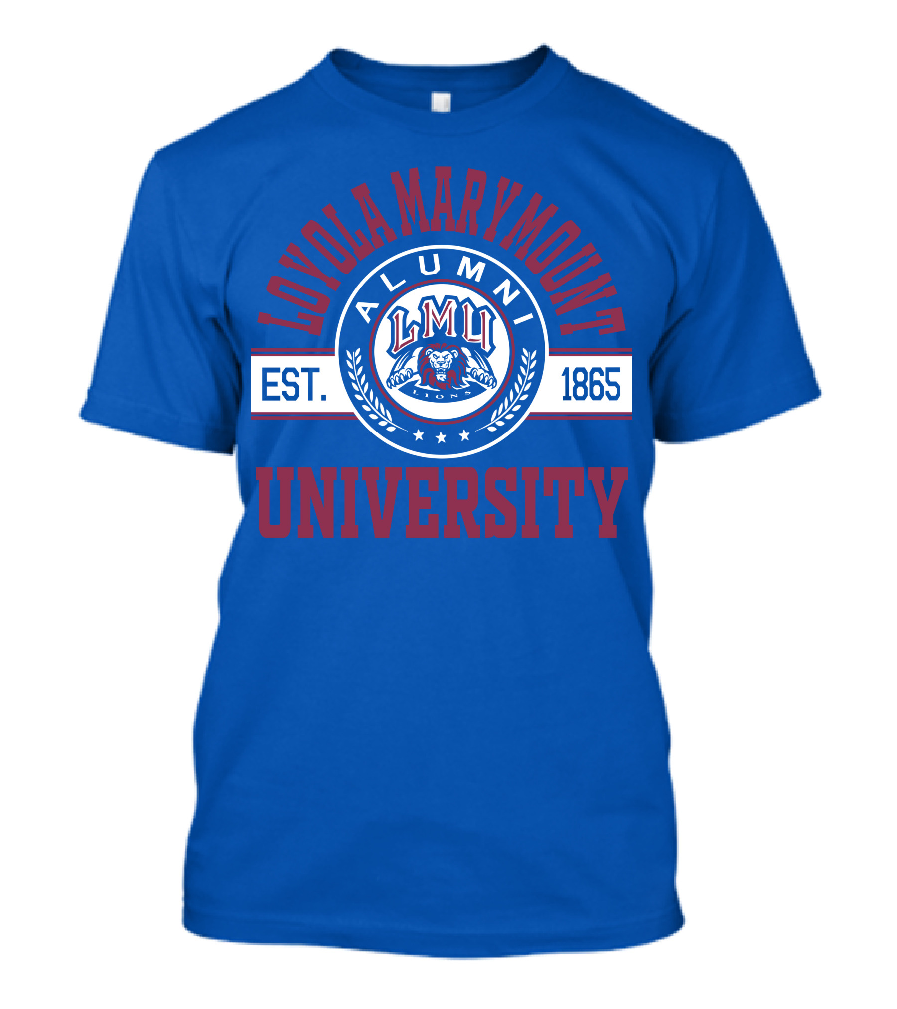Loyola Marymount University Alumni LMU Lions Est. 1865 T-Shirt