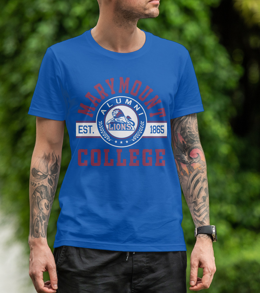 Marymount College Alumni Lions Est. 1865 T-Shirt