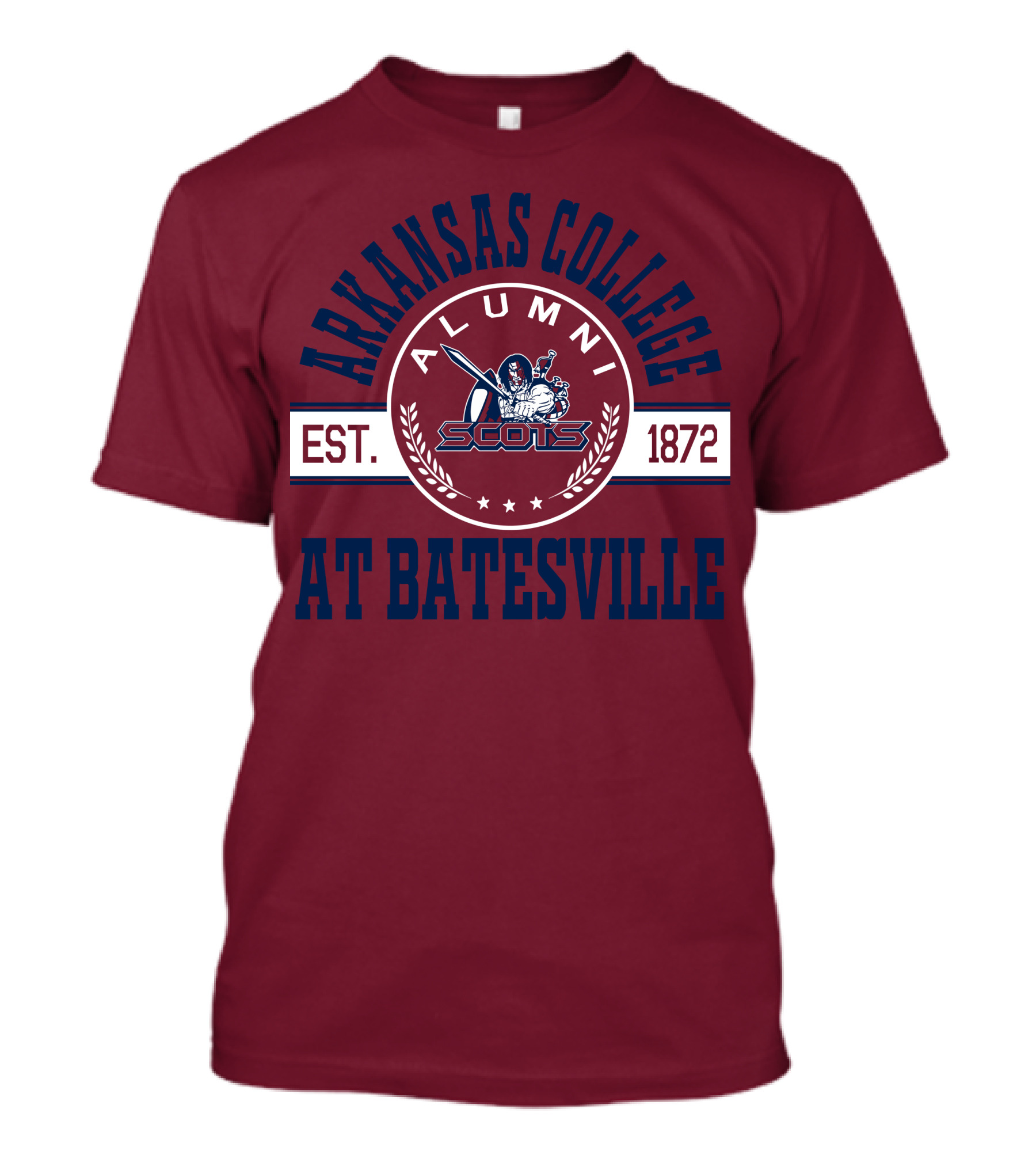 Arkansas College Alumni Scots Est. 1872 At Batesville T-Shirt
