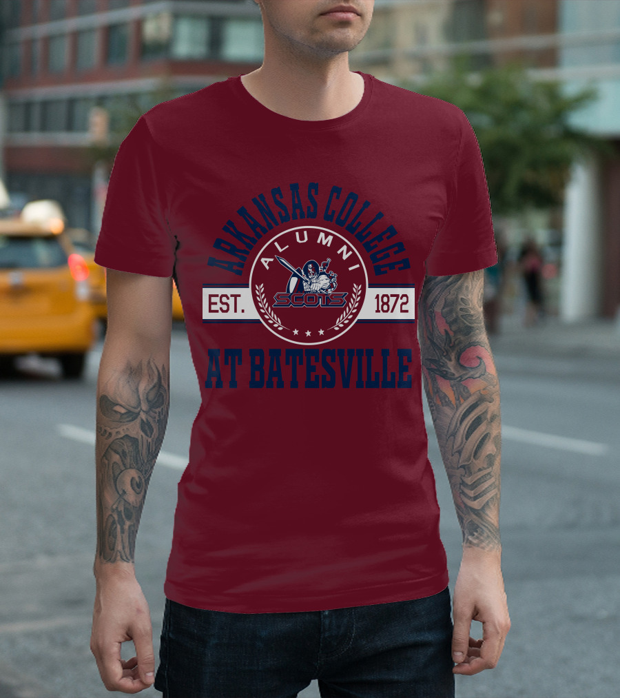 Arkansas College Alumni Scots Est. 1872 at Batesville T-Shirt